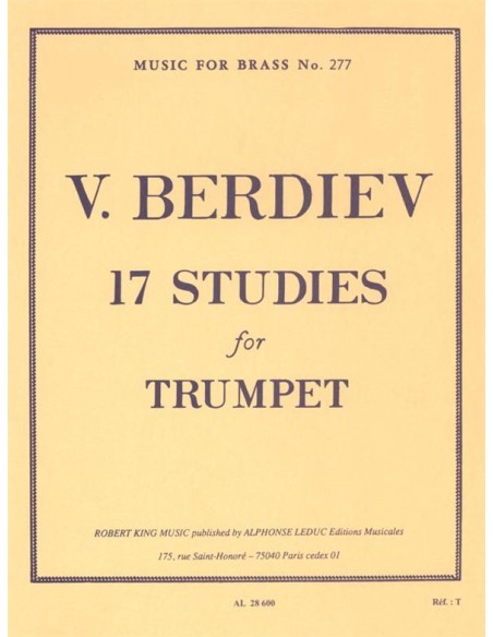 BERDIEV V.-Studi (17) per Tromba