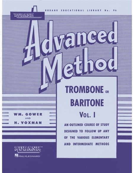 RUBANK-Advanced Method for Trombone Vol.1 (Voxman/Gower)
