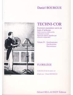 BOURGUE D.-Techni Cor Vol.4 : Synchronismes pour cor