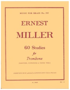 MILLER E.-Studies (60) for Trombone