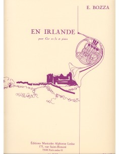 BOZZA E.-In irlandese per corno e pianoforte