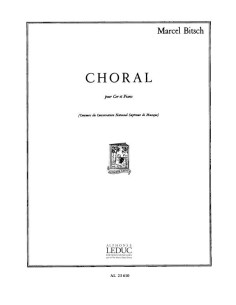 BITSCH M.-Choral for Horn and Piano