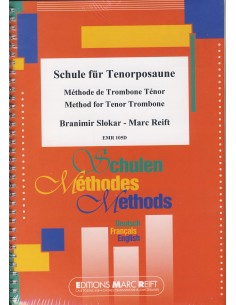SLOKAR B.-Méthode du trombone ténor complet