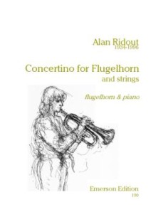 RIDOUT A.-Concertino pour bugle et piano