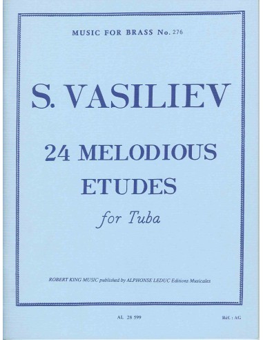VASILIEV S.-Studi melodiosi (24) per tuba