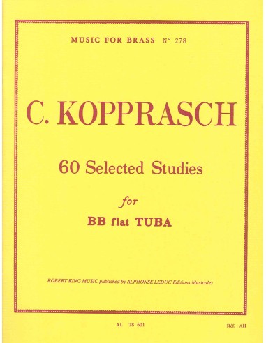 KOPPRASCH C.-Selected Studios (60) for Tuba (King)