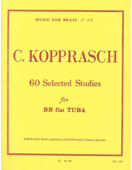 KOPPRASCH C.-Selected Studios (60) für Tuba (King)