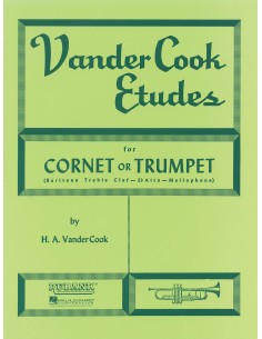 VANDERCOOK H.A.-Studi per cornetta/tromba (baritono TC)