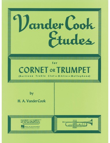 VANDERCOOK H.A.-Studi per cornetta/tromba (baritono TC)