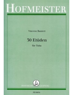 RANIERI V.-Studies (30) for Tuba (Meschke)
