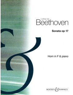 BEETHOVEN L.V.-Sonate opus 17 en fa majeur pour cor et piano