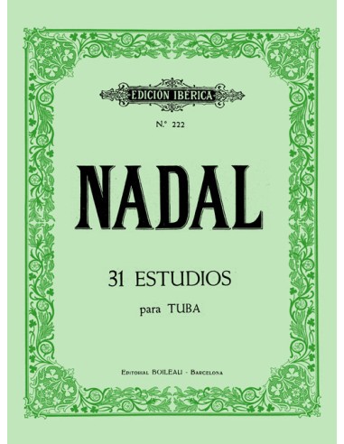 NADAL J.-Studi (31) per Tuba