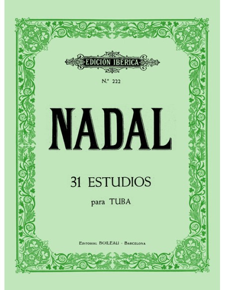 NADAL J.-Studies (31) for Tuba