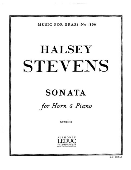 STEVENS H.-Sonata per corno e pianoforte