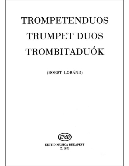 BORST R. & LORAND-Select Duos per 2 Trombe