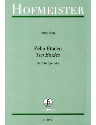 KLING H.-Studi (10) per Tuba (Fatch)