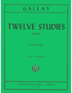 GALLAY J.F.-Studi (12) Op.57 per corno (Chambers)