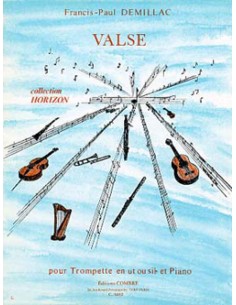 DEMILLAC F.P.-Valse per Tromba e Pianoforte