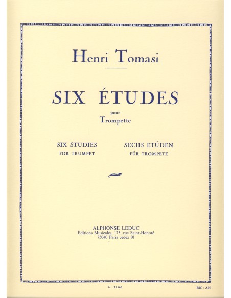 TOMASI H.-Etüden (6) für Trompete