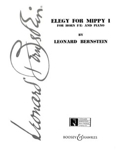 BERNSTEIN L.-Elegia per Mippy I per corno e pianoforte