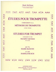 McDUNN & RUSCH-Etudes (Complément à la Méthode) pour trompette