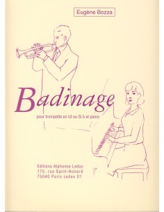 BOZZA E.-Badinage per Tromba e Pianoforte