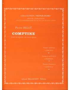 BIGOT P.-Comptine per Tromba e Pianoforte