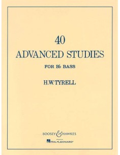 TYRELL H.W.-Advanced Studies for Bb Tuba (Trombone)