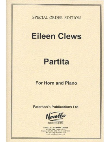 BUGNE E.-Partita per corno e pianoforte