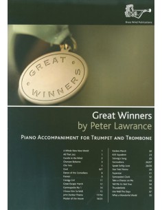 LAWRANCE P.-Great Winners (Accompagnamento al pianoforte) per tromba