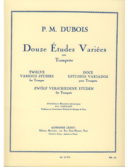 DUBOIS P.M.-Studi vari (12) per tromba