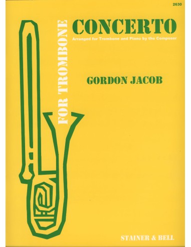 JACOB G.-Concerto per trombone e pianoforte