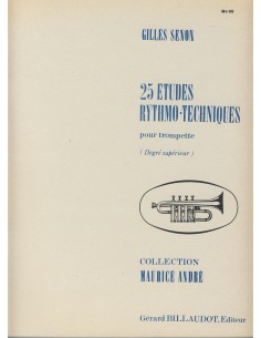 SENON G.-Etudes Rhythmo Techniques (25) pour trompette