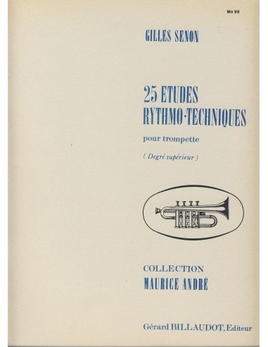 SENON G.-Etudes Rhythmo Techniques (25) per Tromba