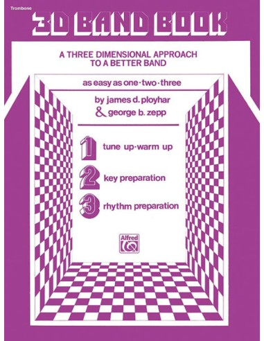 PLOYHAR & ZEPP-3 D Band Book per Trombone