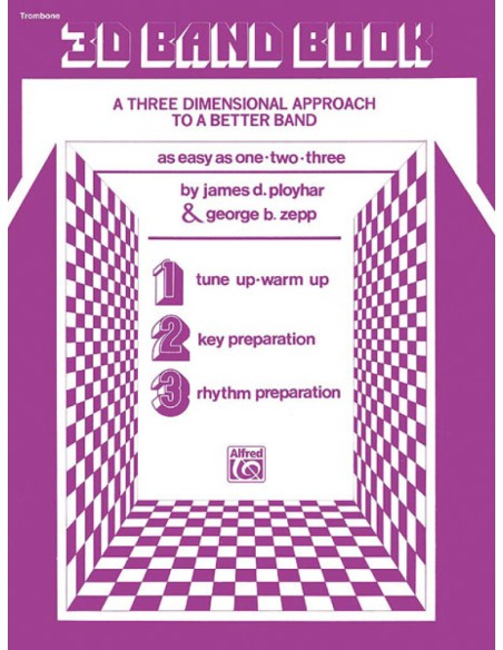 PLOYHAR & ZEPP-3 D Band Book per Trombone