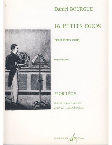 BOURGUE D.-Petites Duos (16) per 2 corna