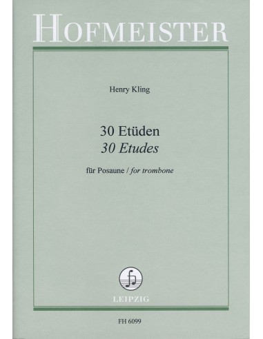 KLING H.-Studies (30) per trombone (Fatch)