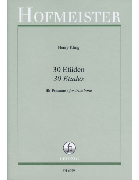 KLING H.-Studies (30) per trombone (Fatch)