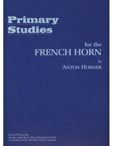 HORNER A.-Primary Studies for Horn