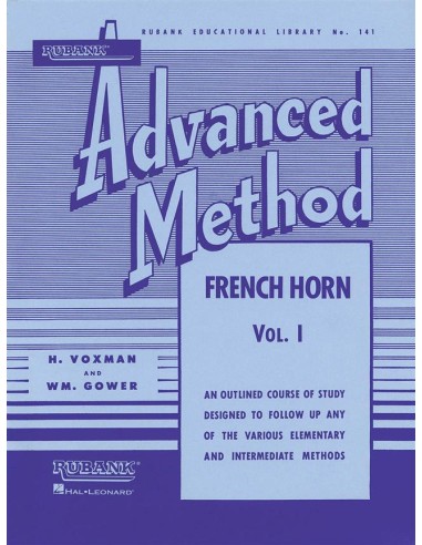 RUBANK-Advanced Method für Waldhorn Vol.1 (Voxman/Gower)