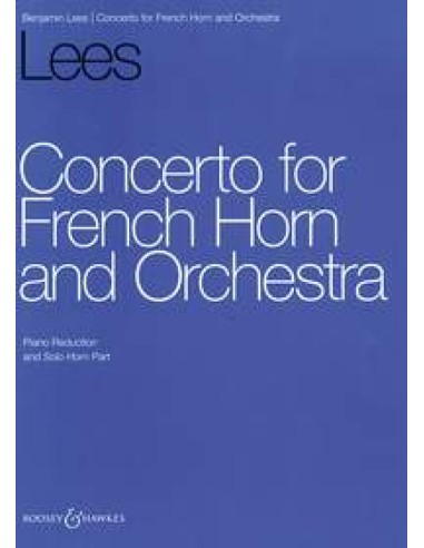 LEES B.-Concerto per corno e pianoforte