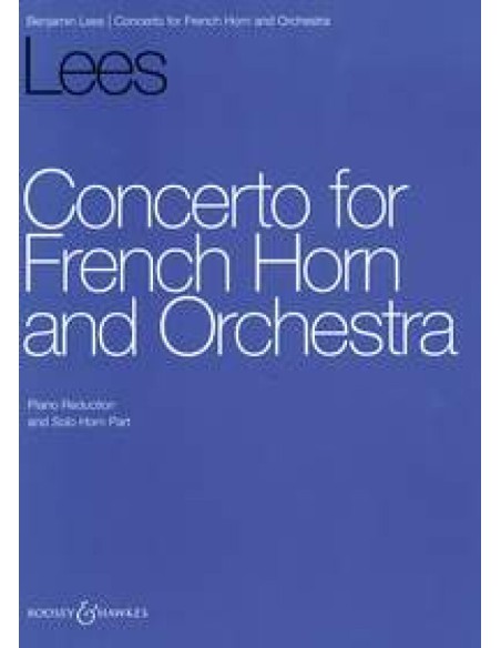 LEES B.-Concerto per corno e pianoforte