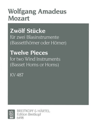 MOZART W.A.-Duos (K.487) per 2 corni