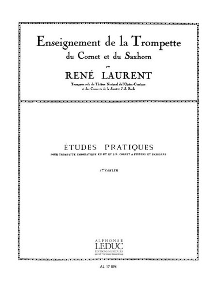 LAURENT R.-Studi Pratici 1° per Tromba