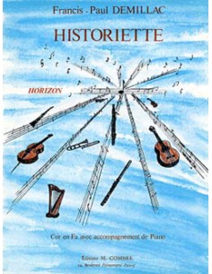 DEMILLAC F.P.-Comics pour cor et piano