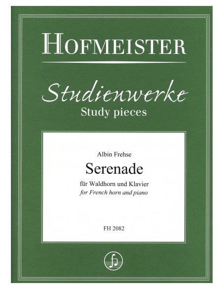 FREHSE A.-Serenata per corno e pianoforte