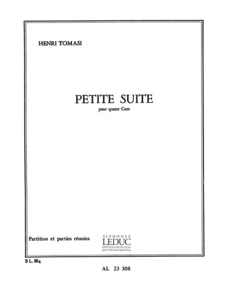 TOMASI H.-Petite Suite per 4 corna