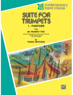 ERICKSON F.-Suite and Fanfare for 3 Trumpets