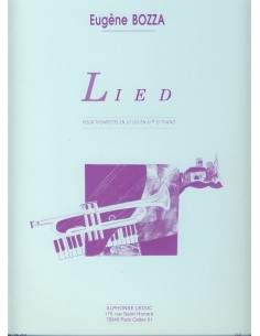 BOZZA E.-Lied per Tromba e Pianoforte